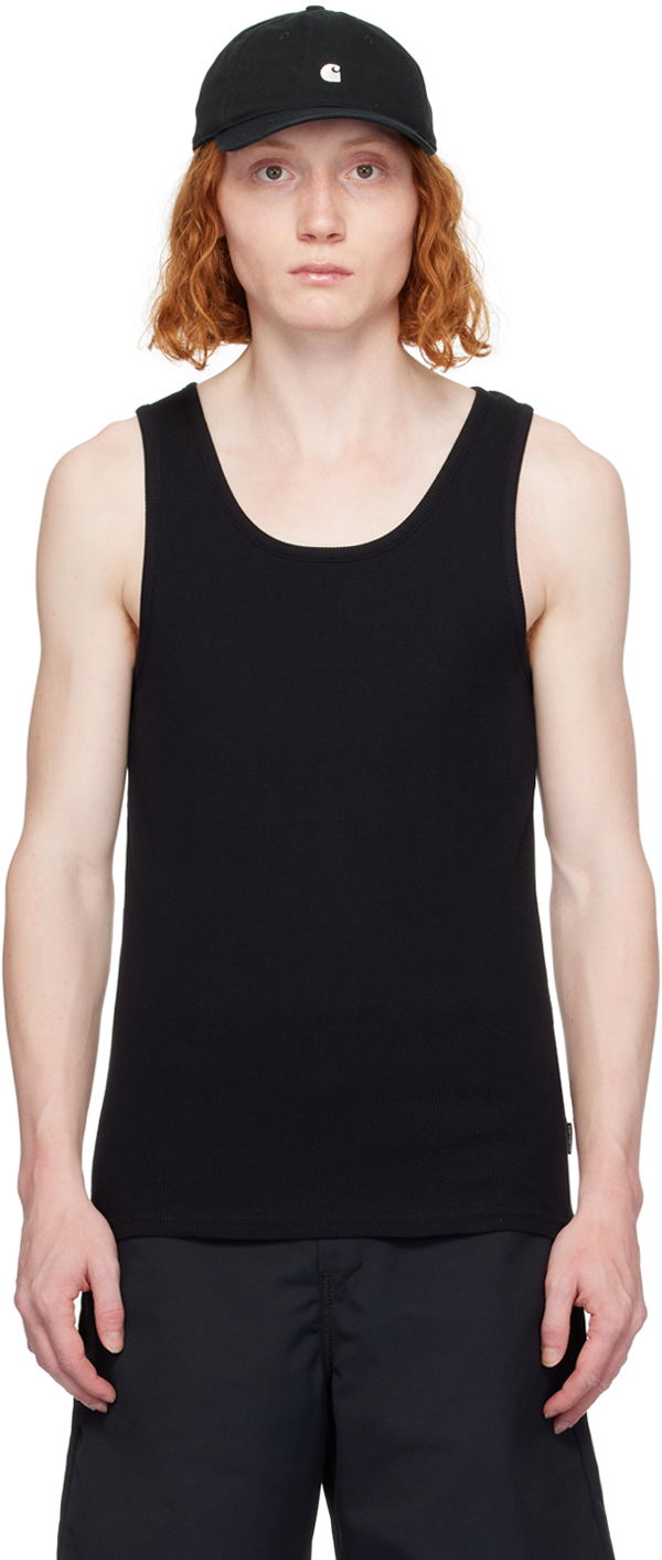 Tankkitoppi Carhartt WIP Two-Pack 'A' Tank Tops Musta | I033227