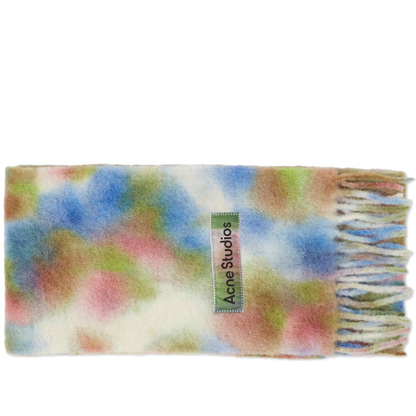 Huivi Acne Studios Varinga Tie Dye Scarf Vihreä | CA0284-BHM