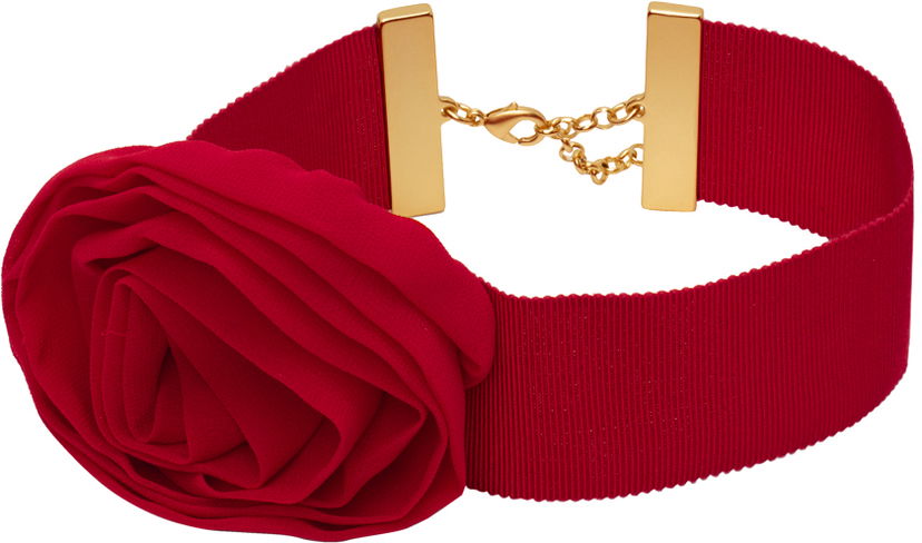 Kaulakoru Blumarine Rose Choker Punainen | P422W267A