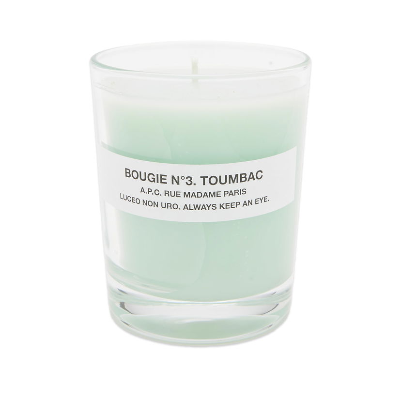 Kynttilät A.P.C. Candle No.3 in Toumbac Vihreä | YBZAA-M84001-VAC