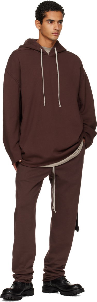 Verryttelyhousut Rick Owens Rick Owens DRKSHDW Concordians Berlin Drawstring Sweatpants Ruskea | DU02E7392 RIG, 3