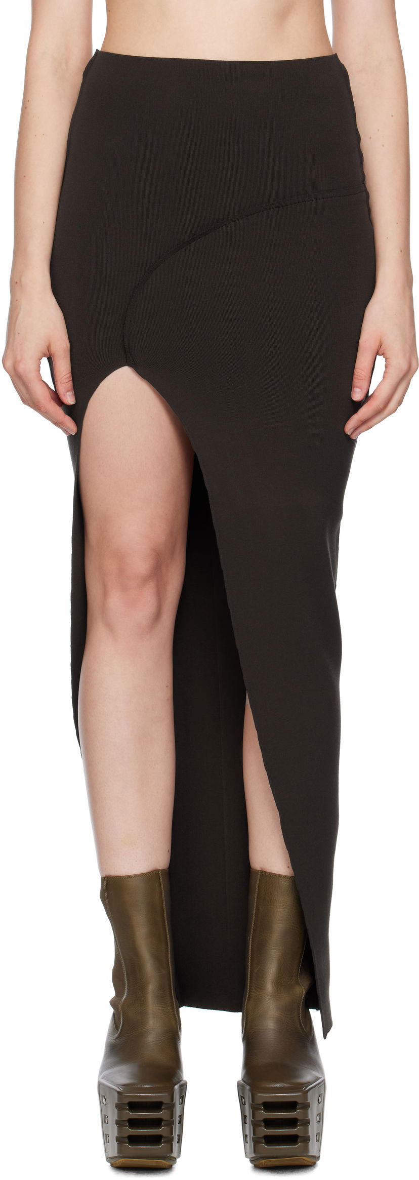 Hame Rick Owens Rick Owens Theresa Maxi Skirt Musta | RP02E4696 KST