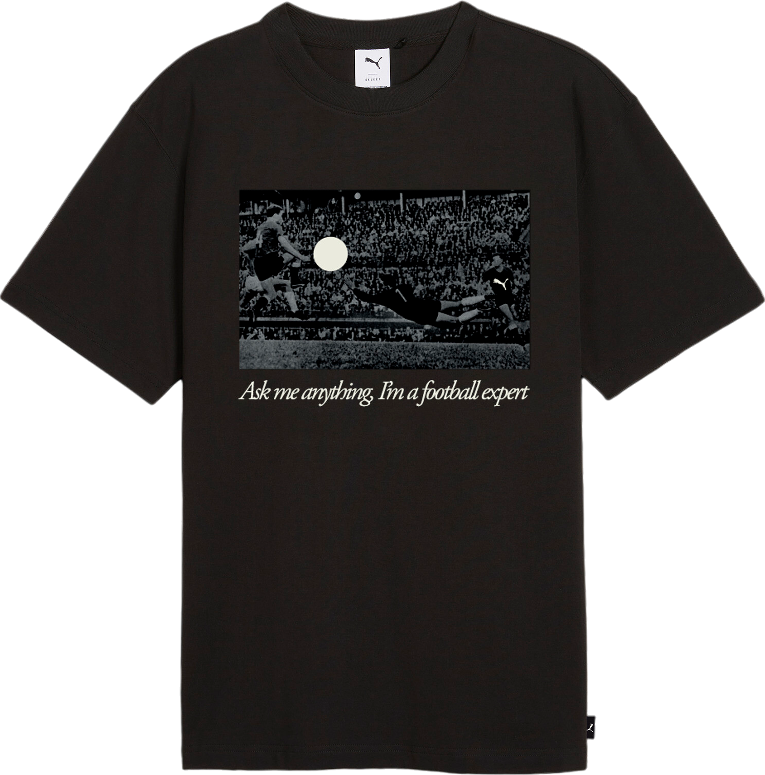 T-paita Puma Graphics Football Expert Tee Musta | 628185-01, 0