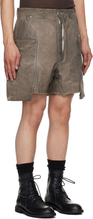 Shortsit Rick Owens Rick Owens DRKSHDW Hollywood Stefan Cargo Shorts Harmaa | DU01E3358 CVS, 1