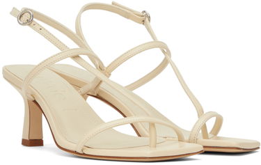 Asusteet Aeyde Aeyde Elise Heeled Sandals Beige | A11-HS-ASTS65CI-0121-100-007, 3