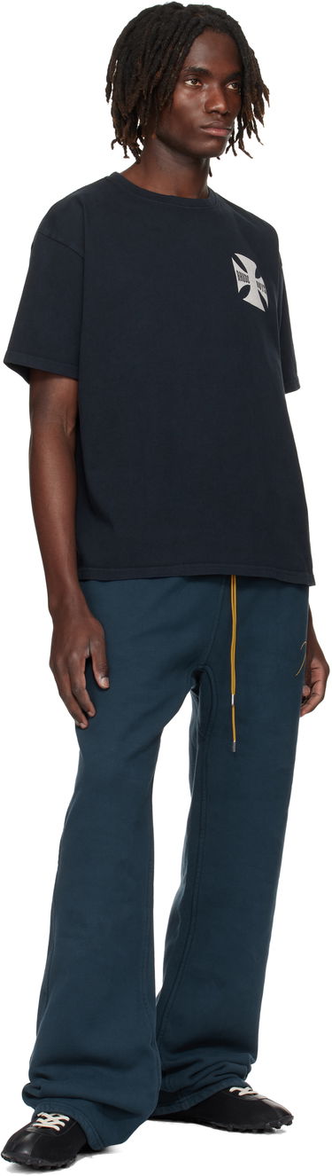 Verryttelyhousut Rhude Rhude Classic Sweatpants Tummansininen | RHPF25PA01012, 3