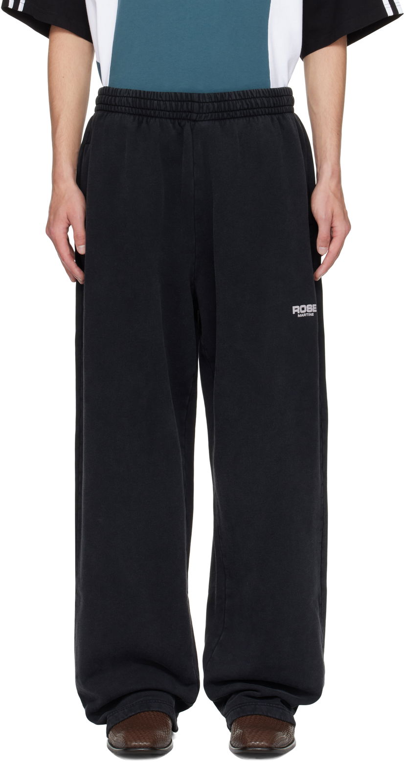 Verryttelyhousut Martine Rose Martine Rose Wide Leg Sweatpants Musta | 606JS01002CW