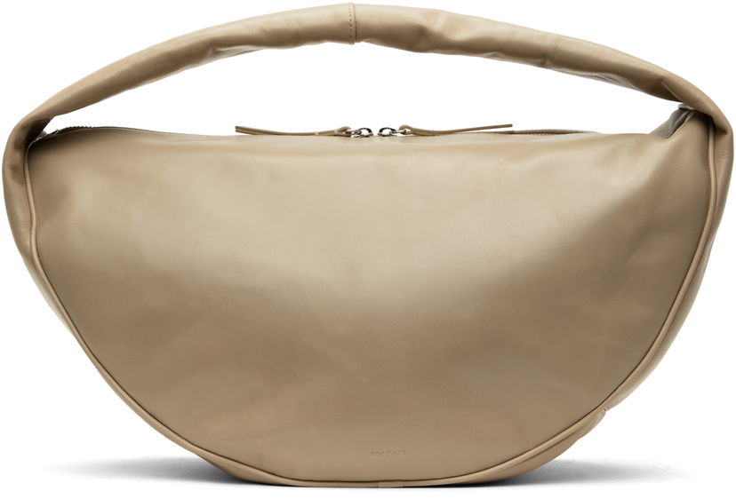 Käsilaukku BY FAR BY FAR Maxi Cush Bag Beige | MWBSB022CL034BG038PL