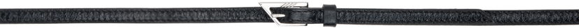 Vyöt The Attico Attico Pin-Buckle Belt Musta | 247WKE23 L070