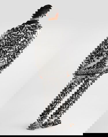 Paita Dolce & Gabbana Dolce & Gabbana Linen Canvas Shirt Musta | G5GX9TFU4IKN0000, 2