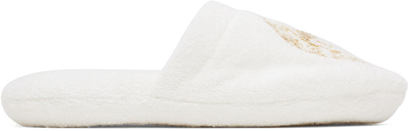 Tennarit ja kengät Versace Medusa Gala Slippers Valkoinen | ZSLB00004_1A11941