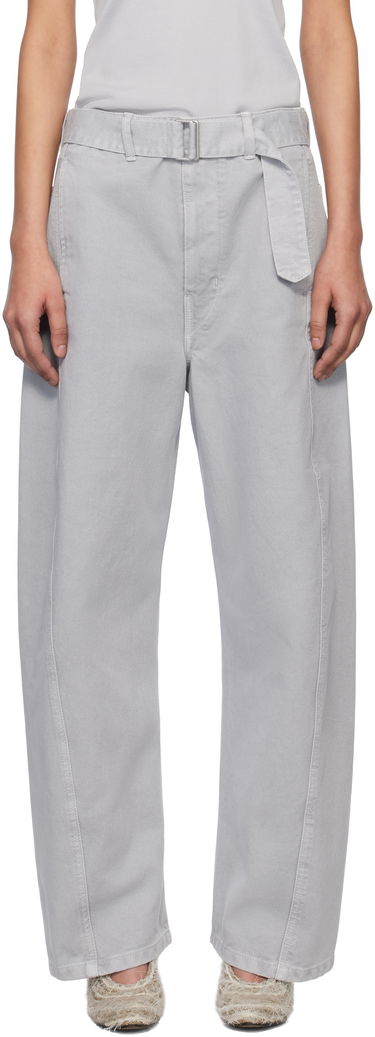 Cargo housut LEMAIRE Lemaire Twisted Belted Trousers Harmaa | PA326 LD1036, 0