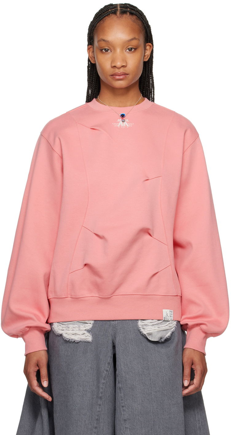 Huppari ADER ERROR Nolc Sweatshirt Vaaleanpunainen | BN01SSSW0103PK