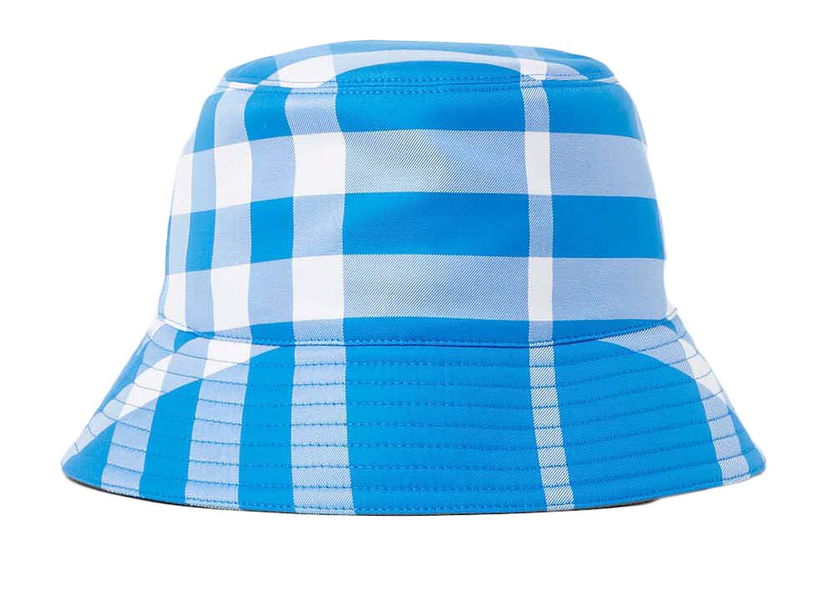 Hattu Burberry Check Baseball Cap Sininen | 8069368