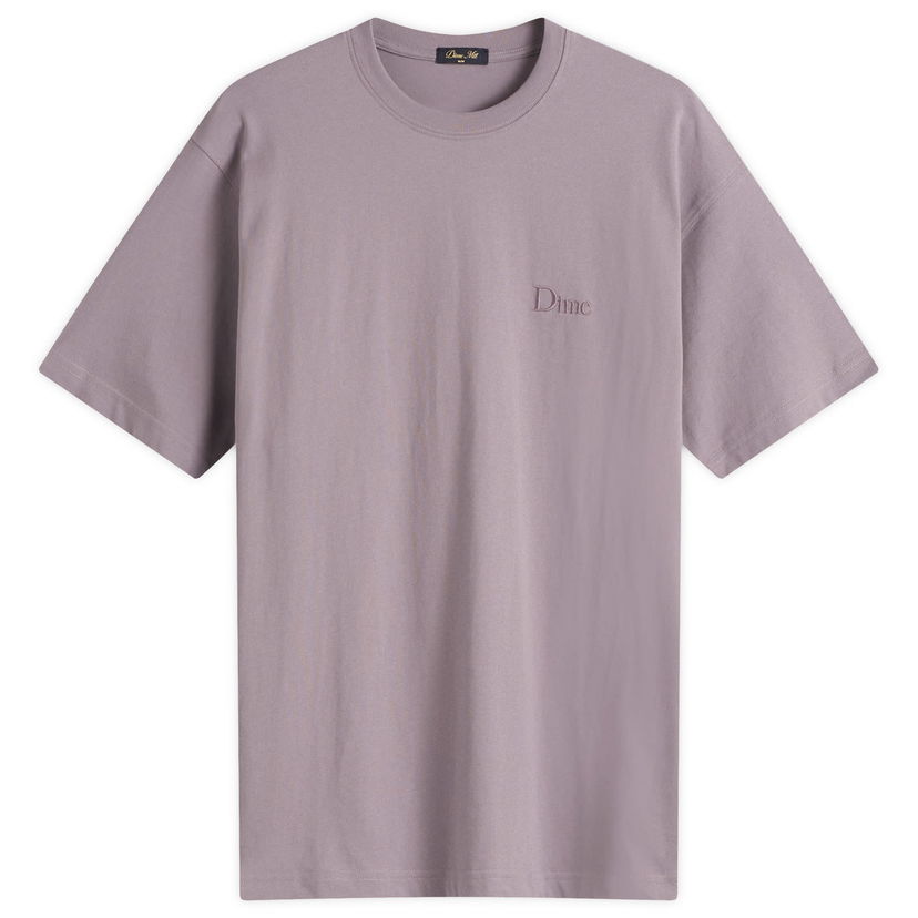 T-paita Dime Dime Classic Small Logo T-Shirt, Size Large Violetti | DIMESP2550PLU