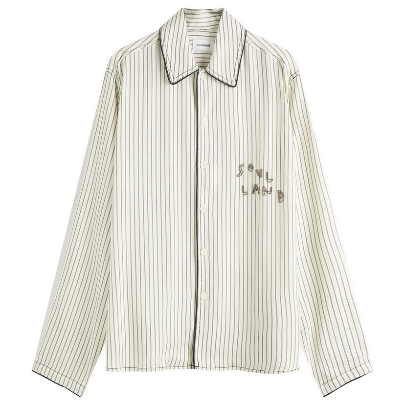 Paita Soulland Tyra Overshirt Large Valkoinen | 42047-1259-OWM