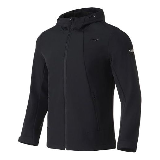 Tuulitakki Li-Ning Men's Outdoor Sports Jacket Musta | AFDQ703-1