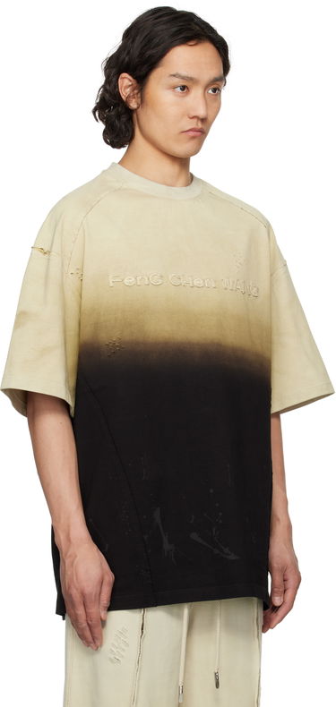 T-paita Feng Chen Wang Feng Chen Wang Gradient T-Shirt Beige | FUS19TS01, 1
