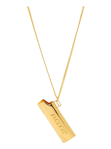 Kaulakoru Ambush Lighter Case Necklace Gold Metallinen | BMOB099F22BRA0017600