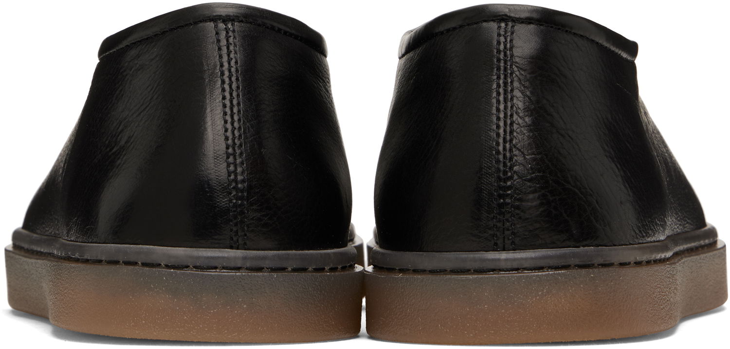 Vaatteet LEMAIRE Lemaire Linoleum Piped Loafers Musta | FO0099 LL0003, 1