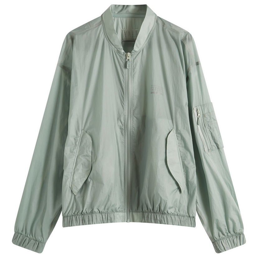 Bomber-takki Maison Margiela MM6 x Salomon Sports Jacket, Size Large Vihreä | SH0AM0056-M35418-700