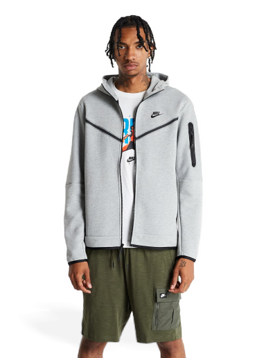 Huppari Nike Tech Fleece Full-Zip Hoodie Harmaa | CU4489-063