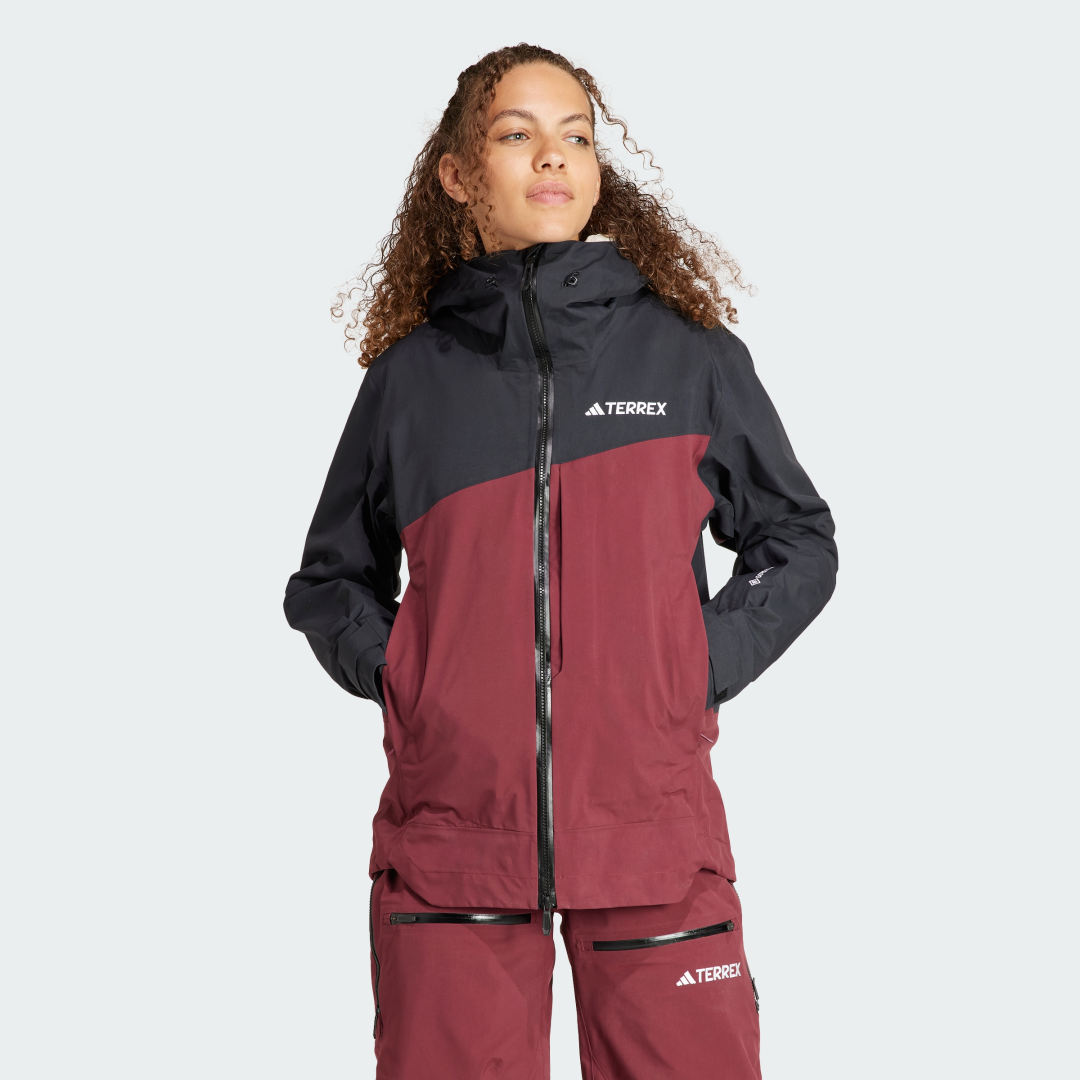 Takki adidas Performance Terrex Techrock 3-Layer GORE-TEX C-Knit Punainen | IB4226, 1