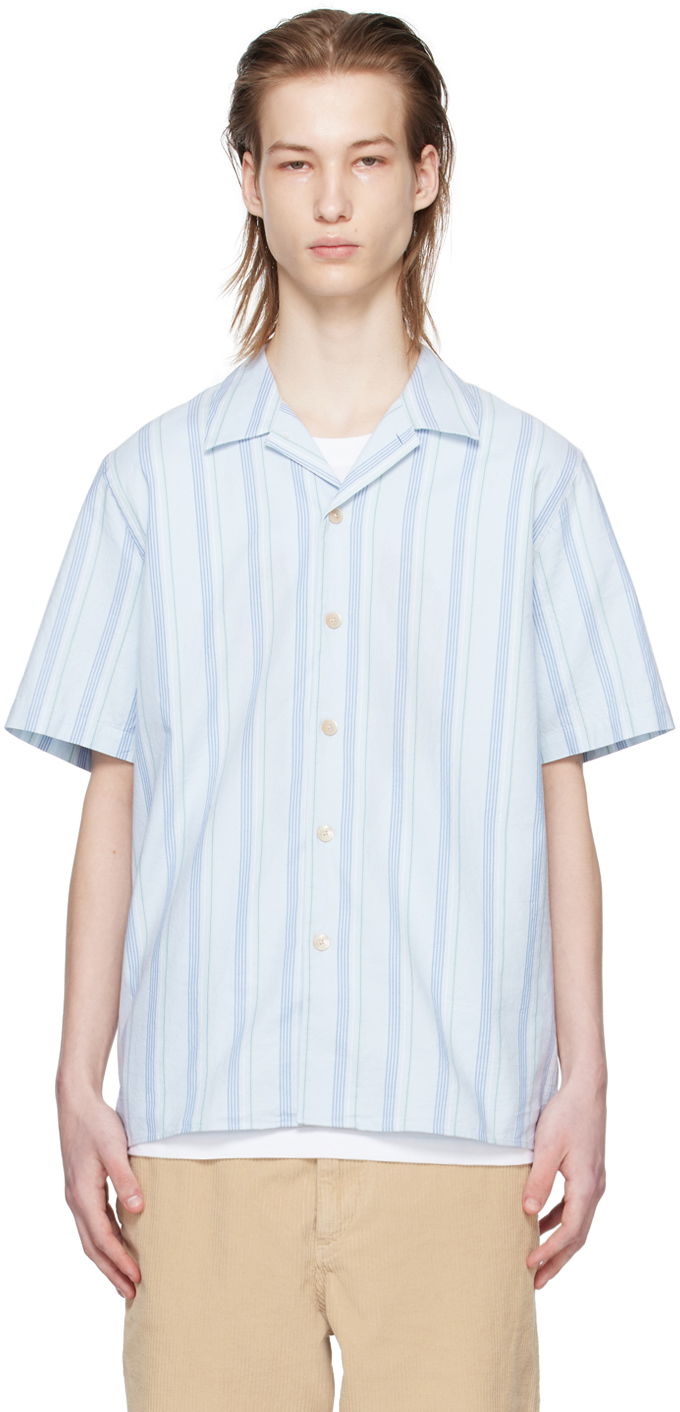 Paita Paul Smith PS Paul Smith Stripe Vacation Shirt Sininen | M2R-695U-M21996-41