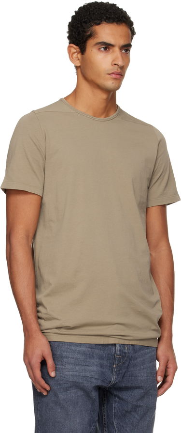 T-paita Rick Owens Concordians Level T-shirt Beige | DU02E7250 RNP, 1