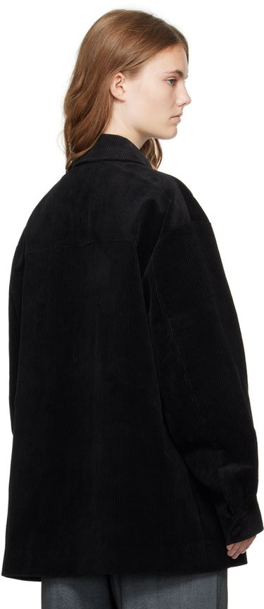 Takki We11done We11done Four-Pocket Corduroy Jacket Musta | WD-JP2-24-054-U-BK, 2