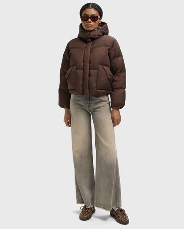Puffer takki Levi's Bubble Short Puffer Jacket Ruskea | 003MD-0006, 2