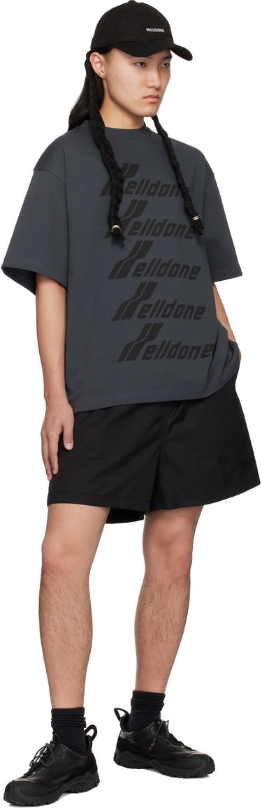 Shortsit We11done We11done Track Shorts Musta | WD-PT0-25-211-M-BK, 3