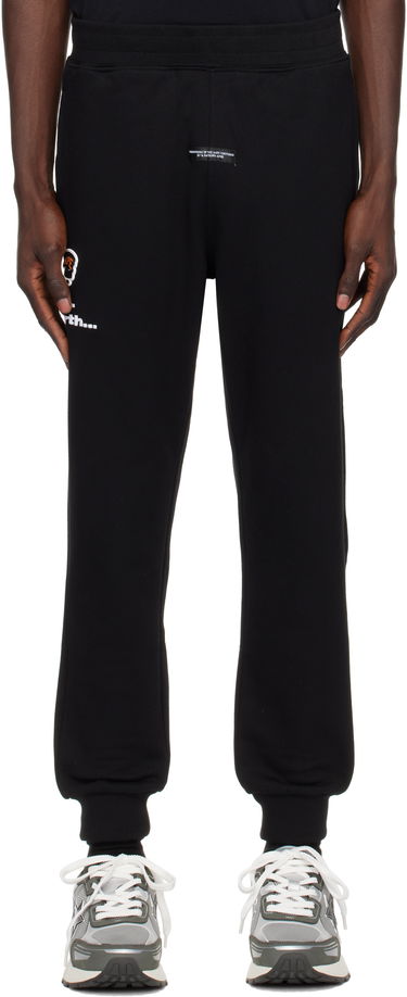 Verryttelyhousut AAPE by A Bathing Ape AAPE by A Bathing Ape Main Sweatpants Musta | AAPPTMB637XXNBKX, 0