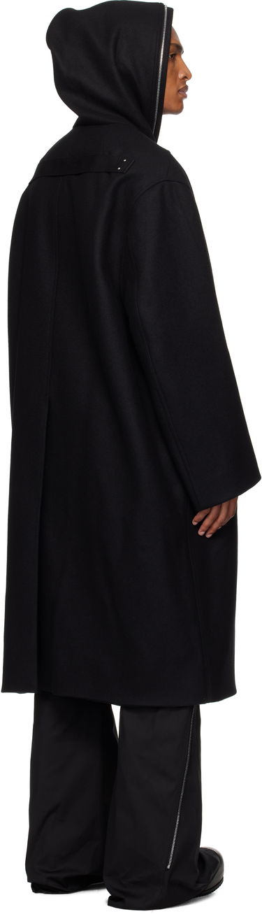 Takit Rick Owens Rick Owens Concordians Mac Coat Musta | RU02E1979 WSF, 2