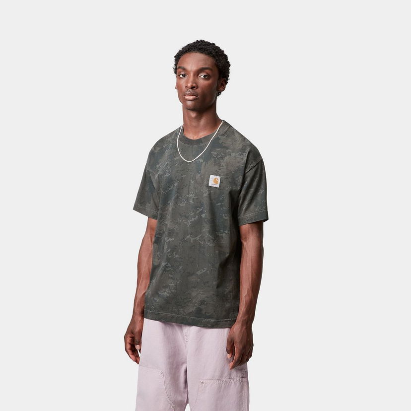 T-paita Carhartt WIP Carhartt WIP Camo Combi Short Sleeve T-Shirt Vihreä | I035859_9