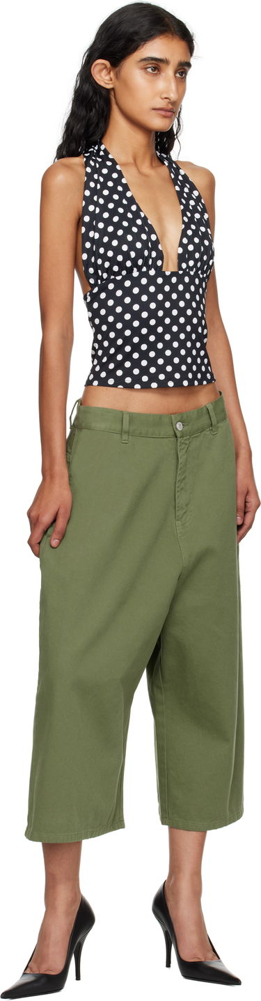 Tankkitoppi Miaou Miaou Mathilde Polka Dot Halter Top Musta | 7189VISBWP, 3