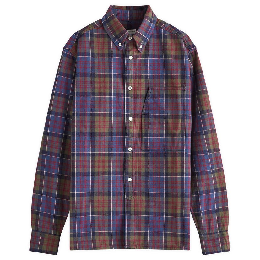 Paita Pop Trading Company Flannel Shirt Monivärinen | POPAW24-03-010