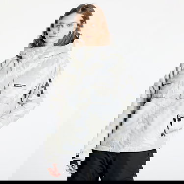 Parka Horsefeathers Snowstorm Print Hooded Jacket Valkoinen | OW221B, 0