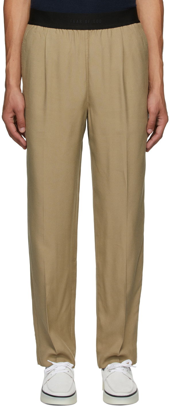 Housut Fear of God Everyday Trousers Beige | FG40-036VCP