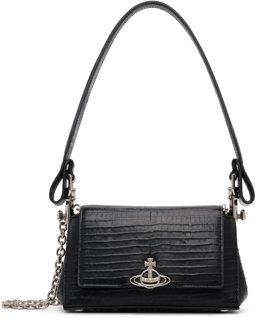 Olkalaukku Vivienne Westwood Vivienne Westwood Small Hazel Shoulder Bag Musta | 46030001W-L00C0-