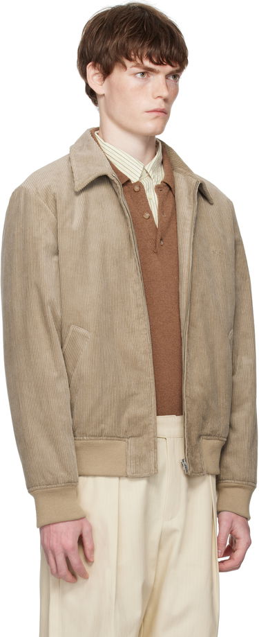 Takki A.P.C. A.P.C. Giles Corduroy Jacket Beige | COHBB-M32019, 4