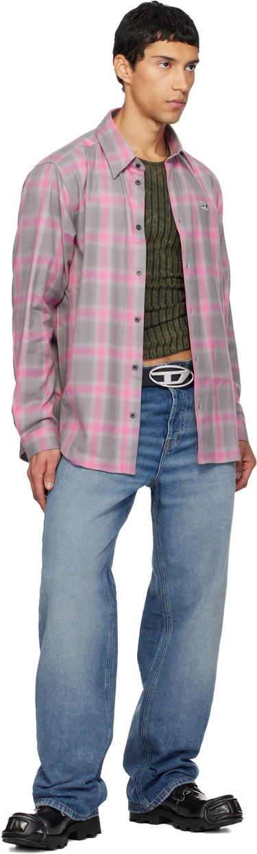 Tennarit ja kengät Diesel D-Hammer Bt D Lace-Up High-Top Boots with Shiny Finish and Rubber Toe Musta | Y03228-P8435-H1532, 4