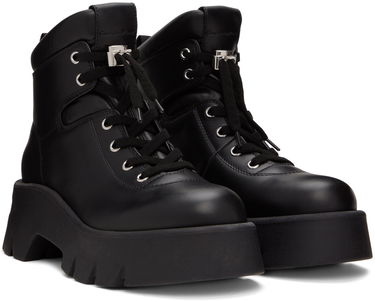 Tennarit ja kengät Gianvito Rossi Vancouver Leather Boots Musta | G73188.20GOM.FXY, 3