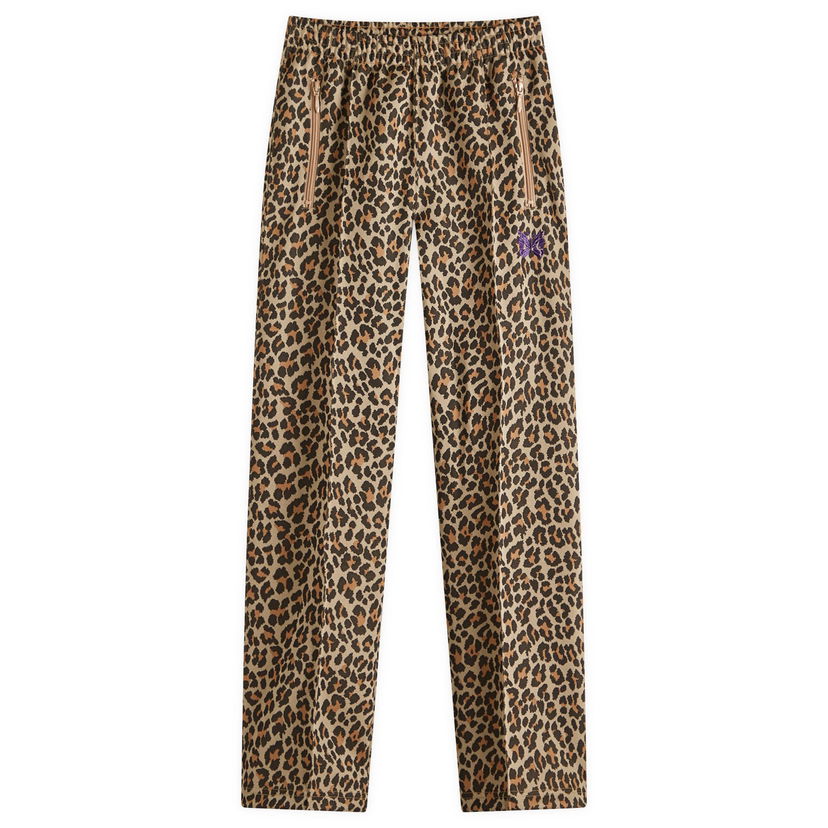 Verryttelyhousut Needles Needles Track Pants Leopard Print Ruskea | QV316-B