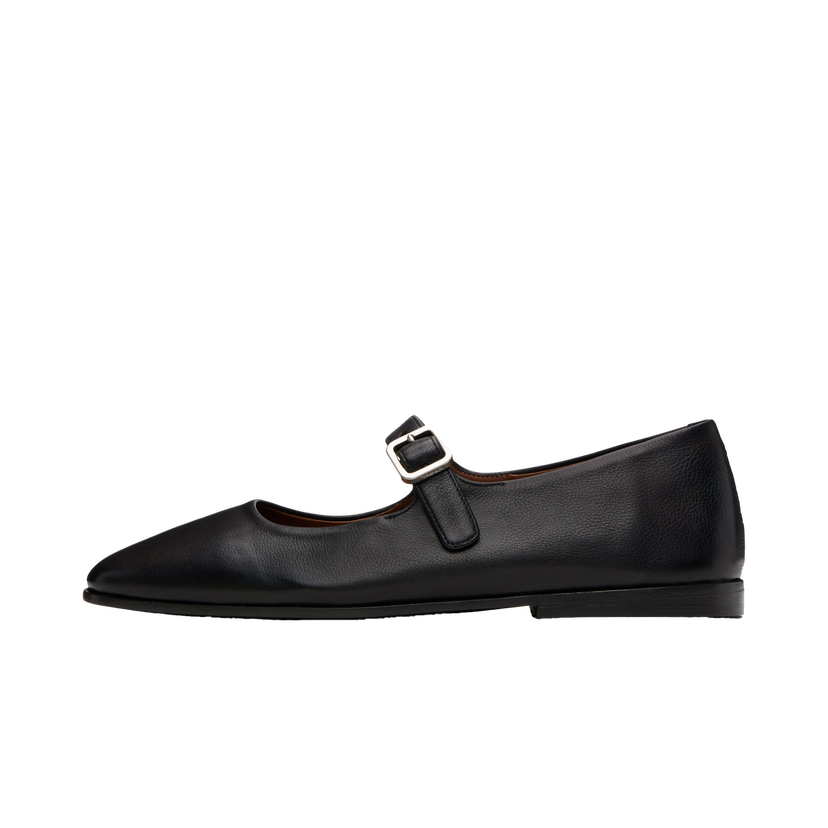 Tennarit ja kengät Marsèll Marsell Scivolo Leather Ballerina Flats Musta | MW8376 P010