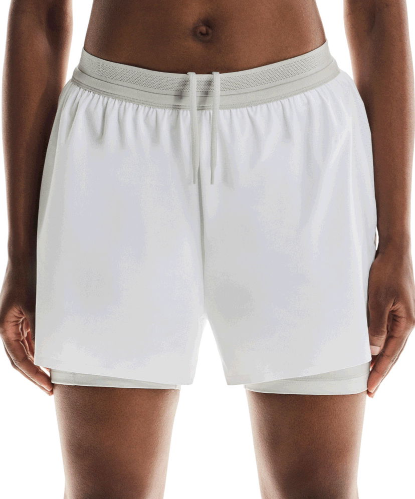 Shortsit On Running On Running Performance 2-in-1 3" Shorts Valkoinen | 1wf10120813