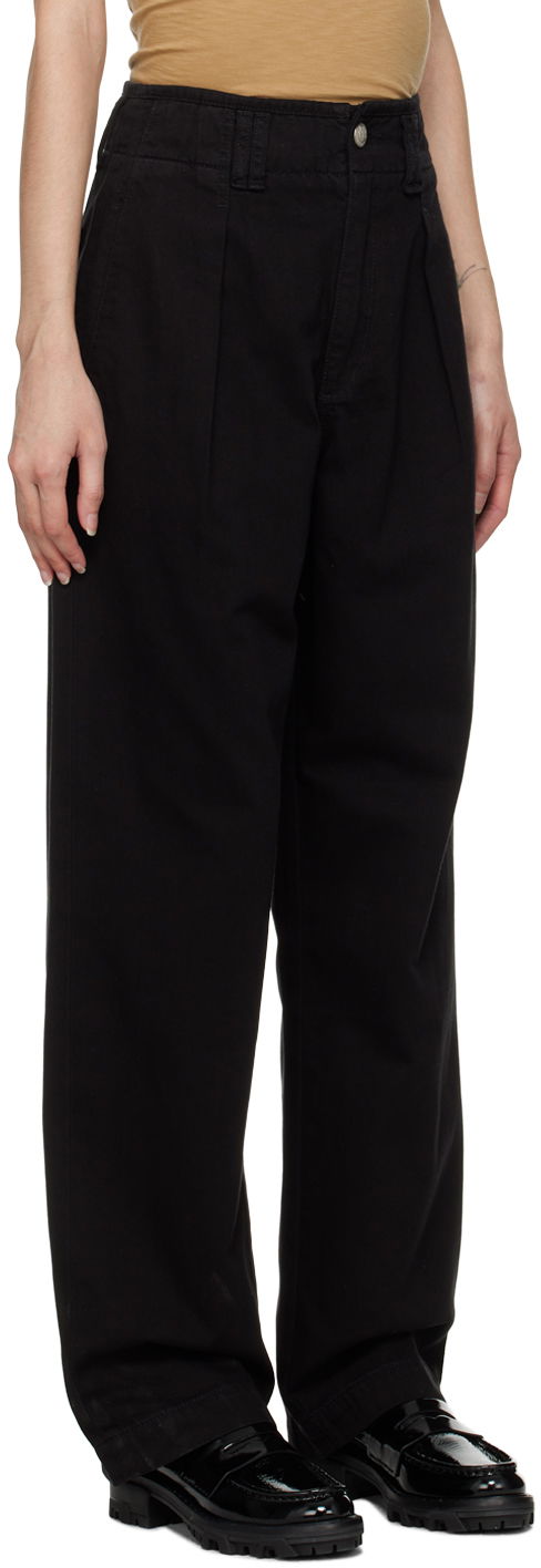 Housut rag & bone rag & bone Pleated Trousers Musta | WDD22H2933F2BL, 1
