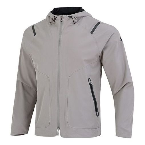 Tuulitakki Under Armour Unstoppable Hooded Shell Jacket Harmaa | 1370494-294