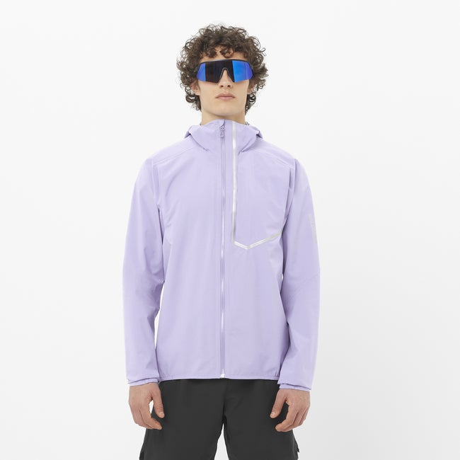 Tuulitakki Salomon Bonatti Trail Running Jacket Violetti | LC2673600