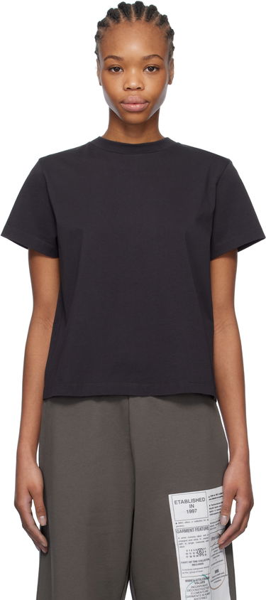 Crop top Maison Margiela MM6 Maison Margiela Spliced T-Shirt Musta | S52GC0334 S24311, 0